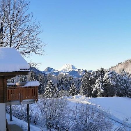Confortable Chalet Avec Magnifique Vue En Gruyere. Charmey Εξωτερικό φωτογραφία